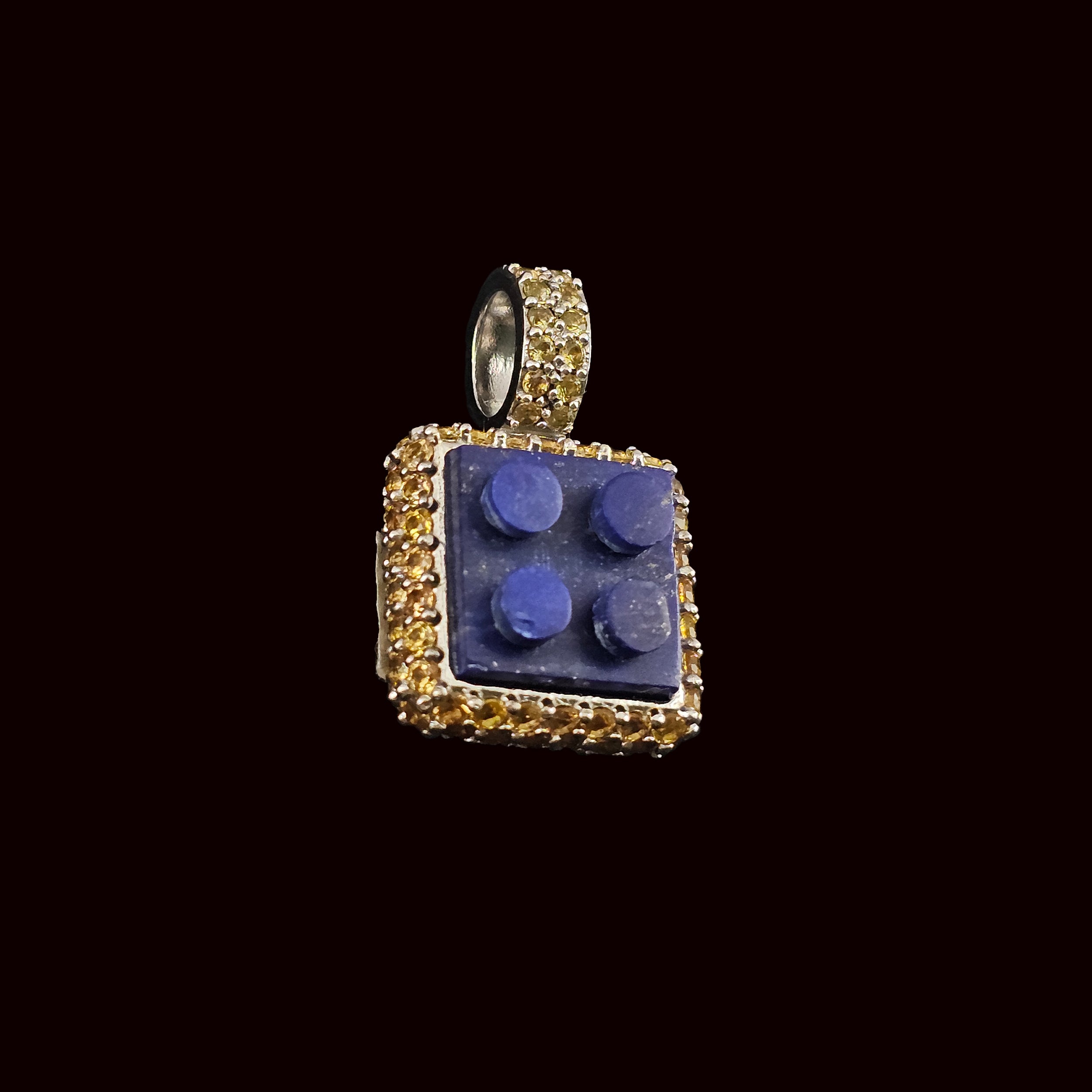 Stacked Rich Pendant