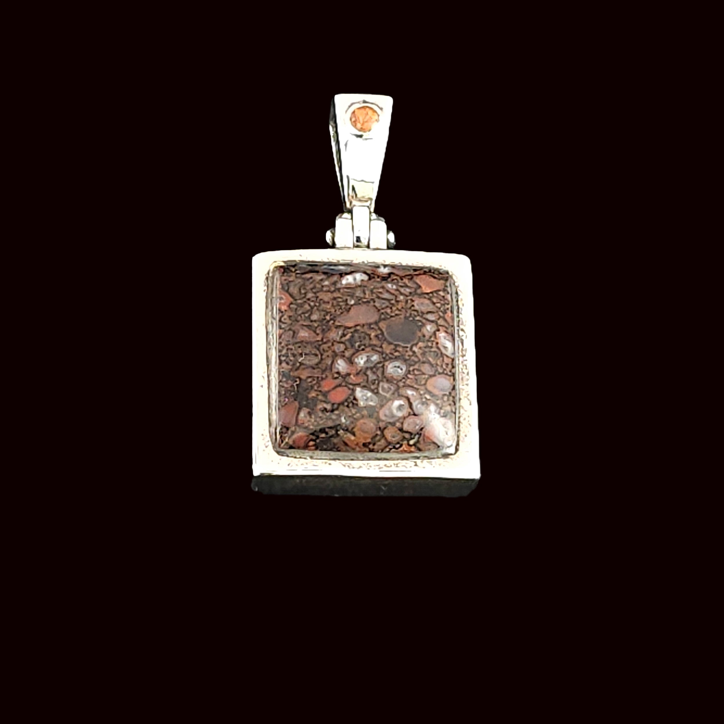 Fossil Matrix Pendant