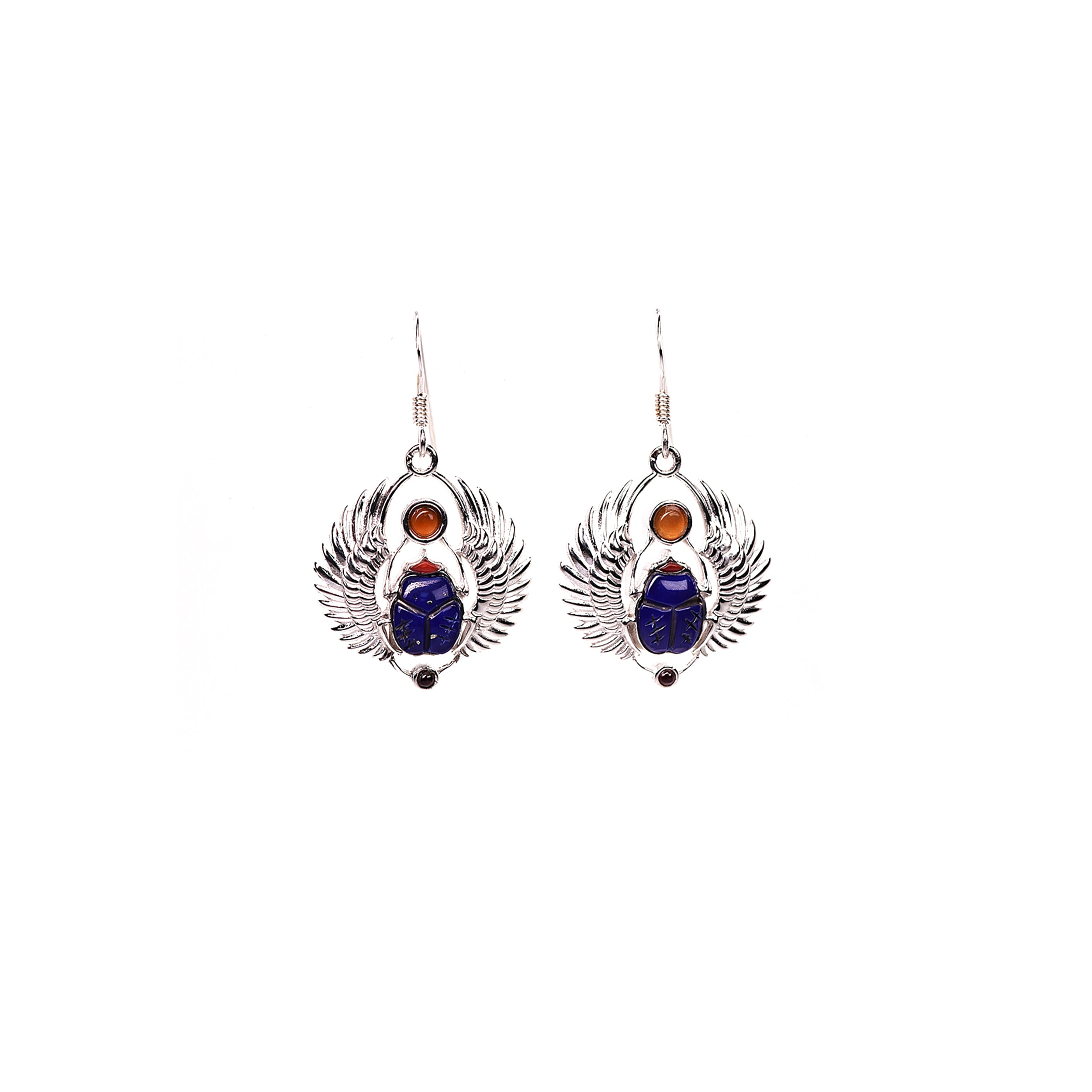 Scarab Ascension Earrings