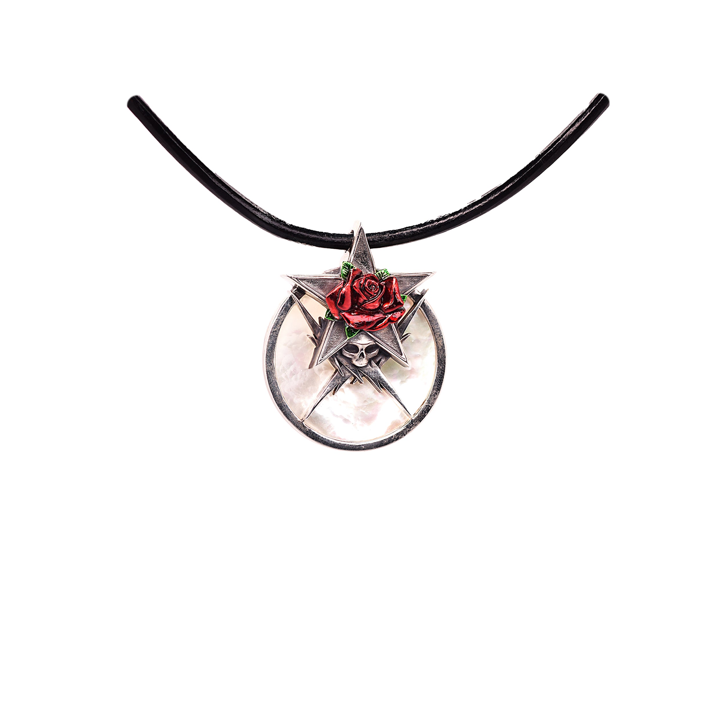 Star & Rose Pendant
