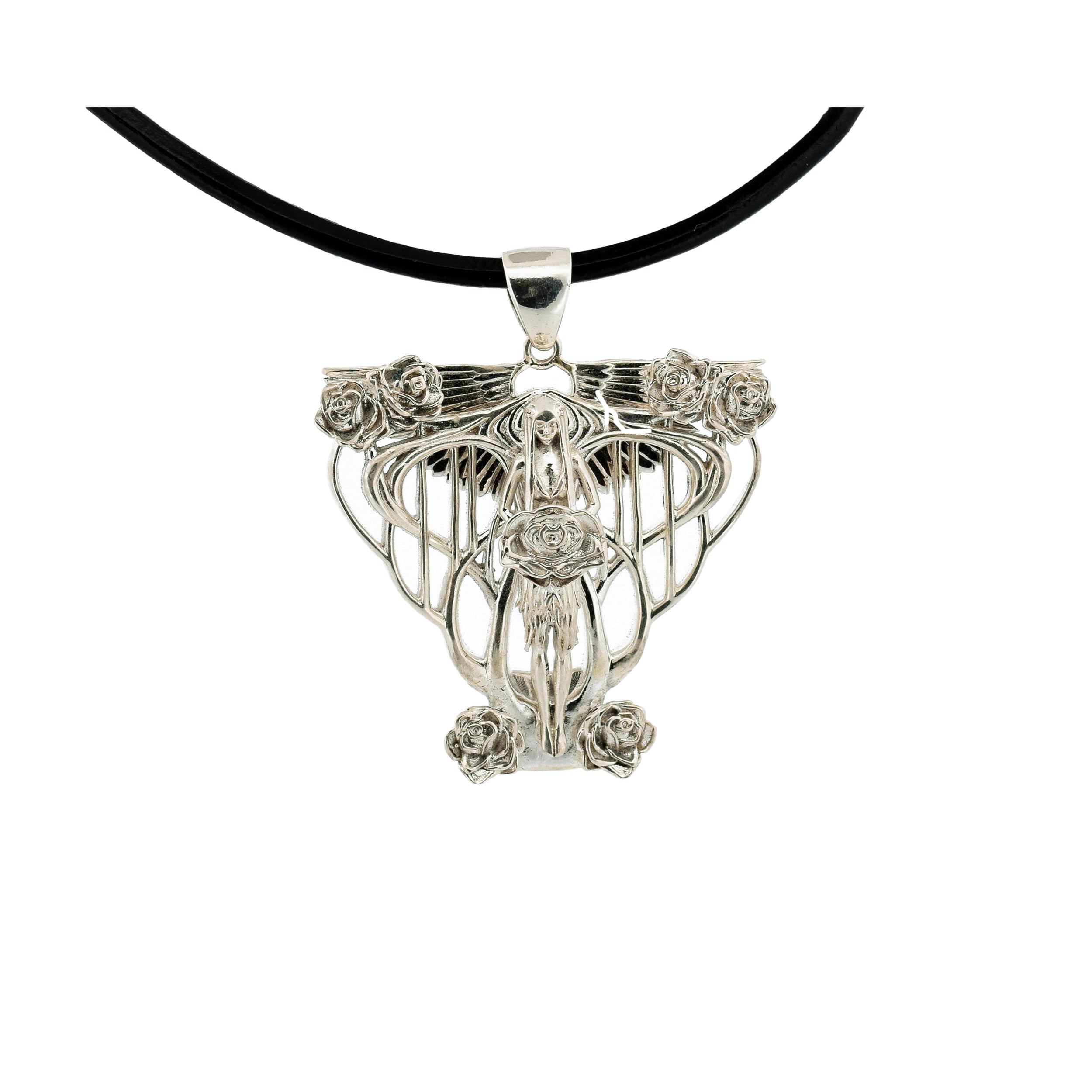 Rose Angel Pendant
